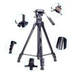 Trépied caméra professionnel en aluminium avec tête panoramique – YUNTENG VCT-880