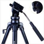 Trépied caméra professionnel en aluminium avec tête panoramique – YUNTENG VCT-880