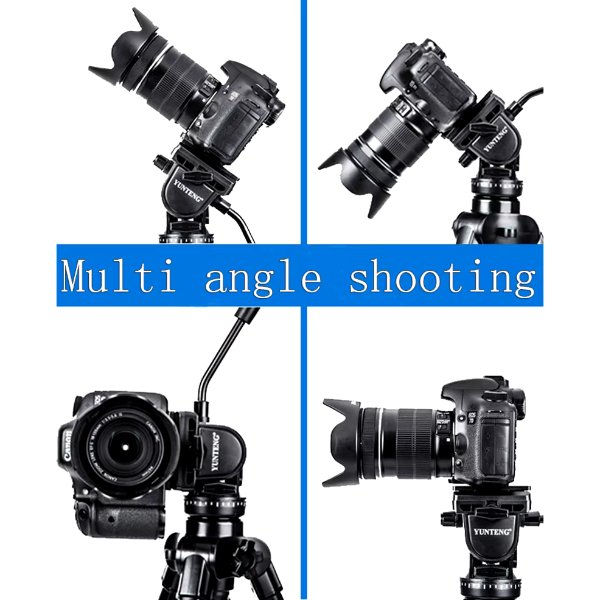 Trépied caméra professionnel en aluminium – YUNTENG VCT-998