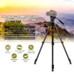 Trépied caméra professionnel en aluminium – YUNTENG VCT-999