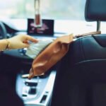 Porte Mouchoirs de voiture en cuir synthétique avec crochets – ZHUSE ZS-CA-009