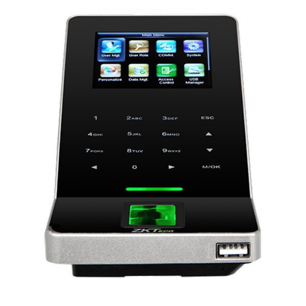 Système de pointage et de contrôle d’accès par empreinte digitale avec capteur BioID et – ZKTeco F22