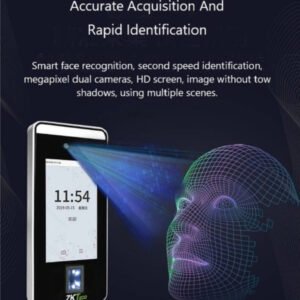 Système de pointage et de contrôle d’accès par empreinte digitale.et reconnaissance – ZKTeco XFace600