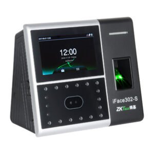 Système de pointage et de contrôle d’accès et de présence Multi-biométrique, qui prend en – ZKTeco iFace302-S