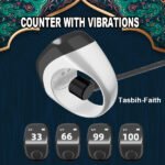 Chapelet electronique / Zikr Ring / Bague connectée amélioré – Zikr Smart Ring (F3)