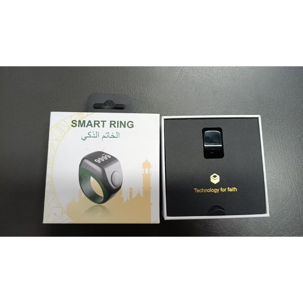 Chapelet electronique / Zikr Ring / Bague connectée amélioré – Zikr Smart Ring (F3)