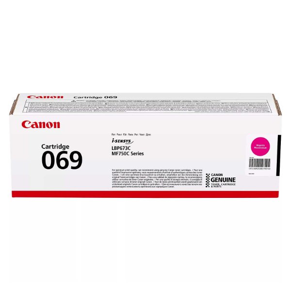 Toner Canon 069 Rouge (1 900 pages à 5%) – Canon 069 – Magenta (Copy)