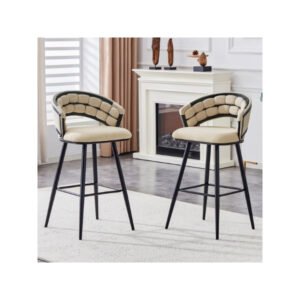 Chaise Tabouret Réglable Pivotante avec Repose-pieds – Chaise Tabouret CC-053