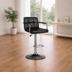 Chaise Tabouret Réglable Pivotante avec Repose-pieds – Chaise Tabouret CC-225