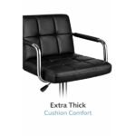 Chaise Tabouret Réglable Pivotante avec Repose-pieds – Chaise Tabouret CC-225