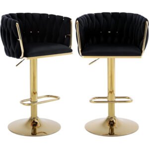 Chaise Tabouret Réglable Pivotante avec Repose-pieds – Chaise Tabouret CC-833