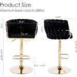 Chaise Tabouret Réglable Pivotante avec Repose-pieds – Chaise Tabouret CC-833