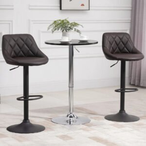 Chaise Tabouret Réglable pivotante avec Repose-pieds – Chaise Tabouret CC-888