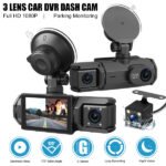 Caméra DVR de voiture HD 1080P à double canal avec Wi-Fi intégré, vue grand angle de 170 – DASHCAM GY-S2