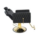 Chaise de barbier professionnelle inclinable avec pompe hydraulique et repose-pieds – Chaise Barbier HZ87211
