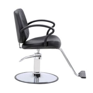 Chaise de barbier professionnelle inclinable avec pompe hydraulique et repose-pieds – Chaise Barbier HZ8801B