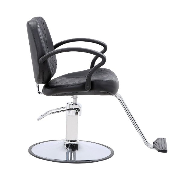 Chaise de barbier professionnelle inclinable avec pompe hydraulique et repose-pieds – Chaise Barbier HZ8801B