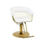 Chaise de barbier professionnelle inclinable avec pompe hydraulique et repose-pieds – Chaise Barbier HZ8809