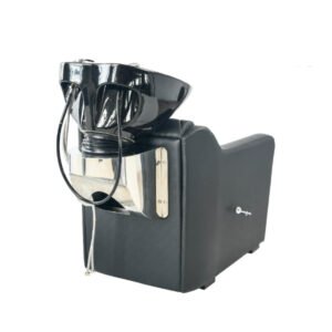Fauteuil lave tête / Bac à shampoo professionnel inclinable avec vasque intégrée – Chaise Lave Tete HZ9081