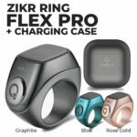 Chapelet electronique / Bague connectée amélioré avec boitier de charge (tailles d’anneau – iQibla Zikr Flex Pro