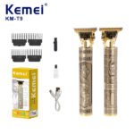 Tondeuse sans fil rechargeable – KEMEI KM-T9