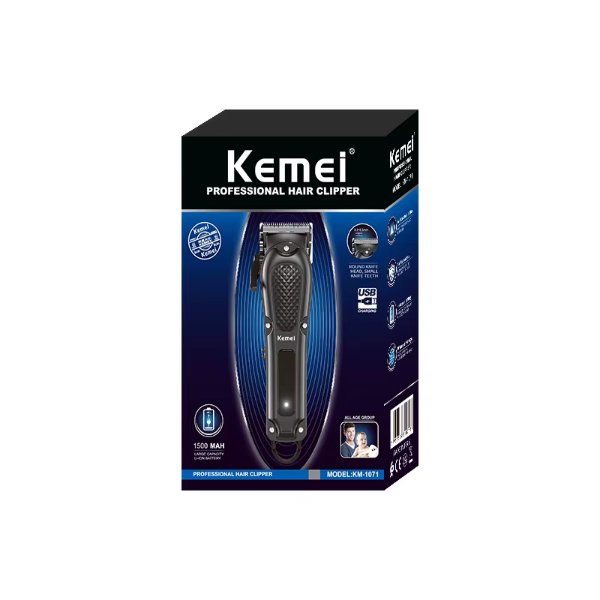 Tondeuse sans fil rechargeable – KEMEI KM-1771