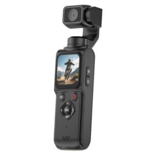 Caméra de poche 4K ultra HD avec stabilisation Gimbal, suivi du visage, Wi-Fi et zoom – Camera de poche 4K m105