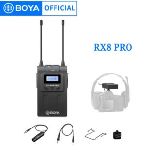 Récepteur sans fil Boya BY-RX8 Pour BY-WHM8 Pro – BOYA BY-RX8 PRO