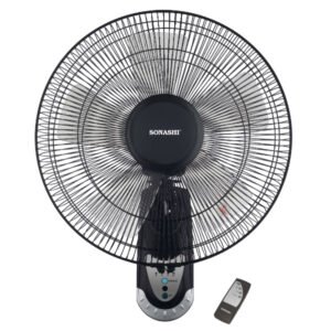 Ventilateur Mural 16 Pouces Avec Télécommande – Sonashi SF-8007WR