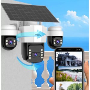 Caméra solaire PTZ AOV 4G double objectif 5MP – TCL C2TD4/G4W19C 4G