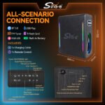 Enceinte / Mini Baffle Bluetooth Karaoké Avec Microphones – SING-E ZQS-V73
