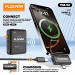 Micro cravate sans fil 2.4GHz1 micro 25m – Plokama Microphone VM-50