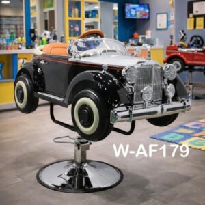 Fauteuil de coiffure enfant en voiture vintage Rolls Royce – Chaise de Coiffure W-AF179