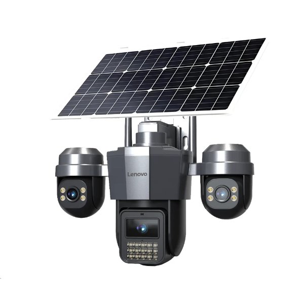 Caméra solaire PTZ 4G à Triple objectif 9MP ( 3MP + 3MP + 3MP) – Lenovo AEU W14C-Z-U