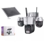 Caméra solaire PTZ 4G à Triple objectif 9MP ( 3MP + 3MP + 3MP) – Lenovo AEU W14C-Z-U