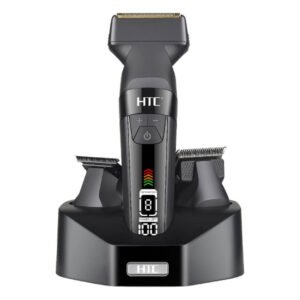 Kit de Tondeuse Sans Fil 3-en-1 Pour Homme, 7 W – HTC AT-1509