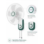 Ventilateur Murale 16 Pouces 50W Blanc/ 16 inch wall Fan – AKKO STAR AK-509399