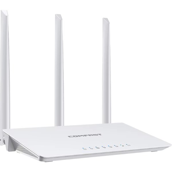 Routeur WiFi 300 Mbps 2,4 GHz 3 Antennes 5 dBi 4 Ports RJ45 – COMFAST CF-WR613N V1
