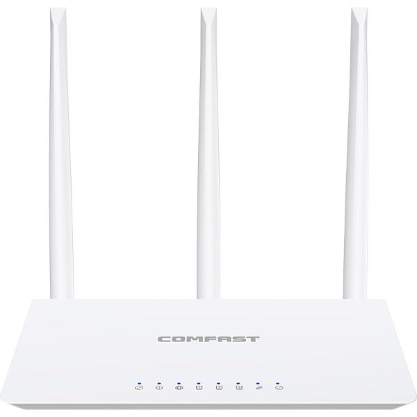 Routeur WiFi 300 Mbps 2,4 GHz 3 Antennes 5 dBi 4 Ports RJ45 – COMFAST CF-WR613N V1