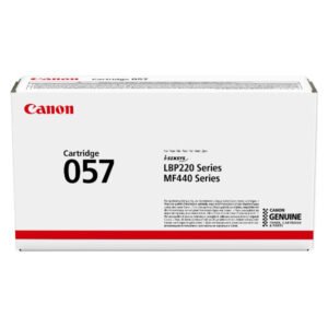 Toner Canon 057 Noir (3100 pages à 5%) – Canon 057 - Noir (Original)