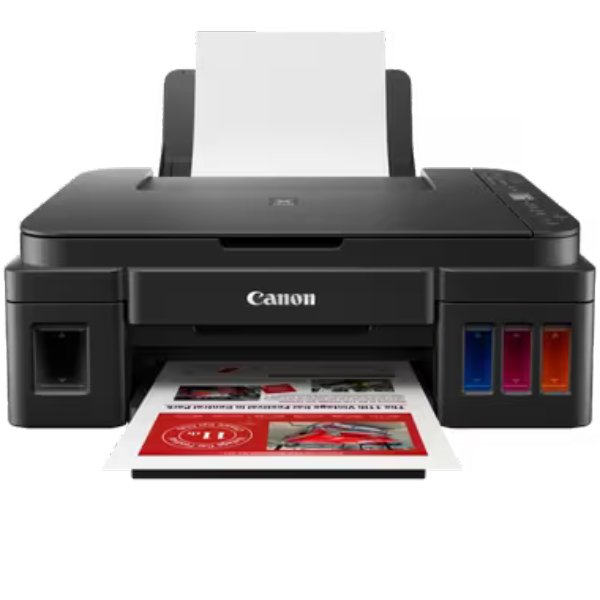 Imprimante multifonction jet d'encre Couleur A4 3-en-1 (USB2.0) avec réservoir d'encre – Canon PIXMA G3410