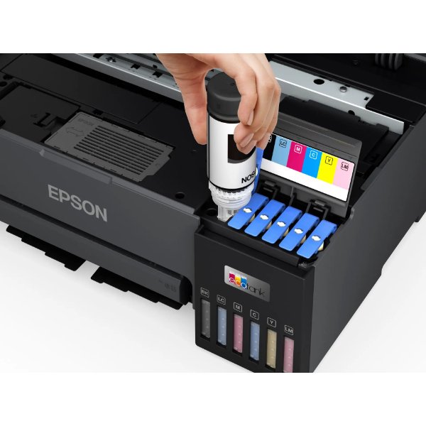 Imprimante photo à réservoir d’encre 6 couleurs - Format A4 - Résolution jusqu’à 5 760 × – Epson EcoTank Photo L8050