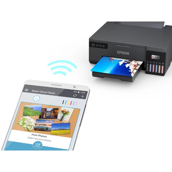 Imprimante photo à réservoir d’encre 6 couleurs - Format A4 - Résolution jusqu’à 5 760 × – Epson EcoTank Photo L8050