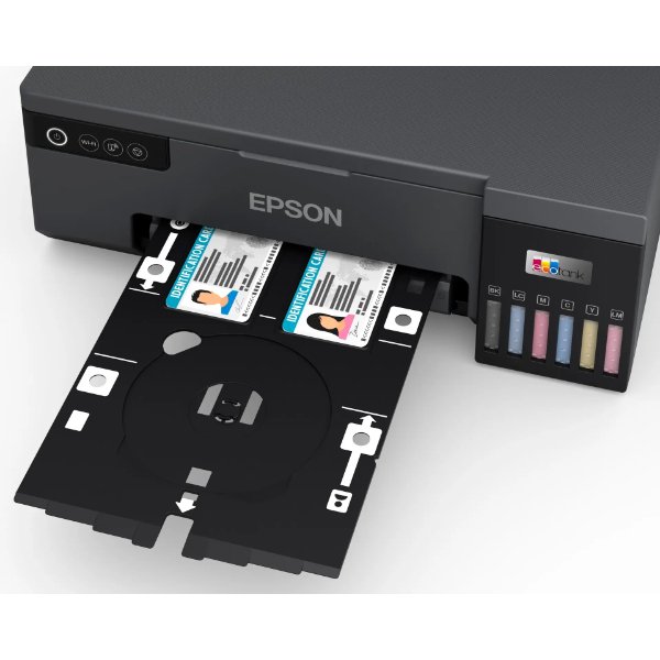 Imprimante photo à réservoir d’encre 6 couleurs - Format A4 - Résolution jusqu’à 5 760 × – Epson EcoTank Photo L8050
