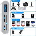 Lecteur carte 4 en 1 pour clé USB externe/carte TF/carte SD/clavier et souris/appareil – 4-iN-2 Adapter GL-312