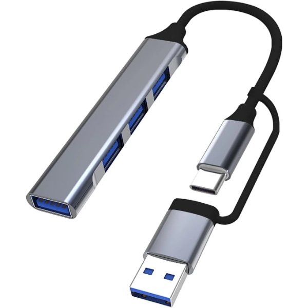 Convertisseur USB Type-C 4 in 2 Hub – 4 in 2 USB & Type-C GL-318