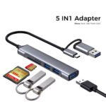 Convertisseur USB Type-C 5 in 2 Hub – 5 in 2 USB & Type-C GL-319