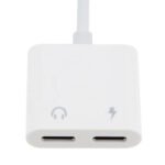 Adaptateur Type-C vers Type-C 2 en 1, charge rapide et audio – 2 in 1 Type-C Headphone Audio&Charge Adapter Digital Decoding JBC038