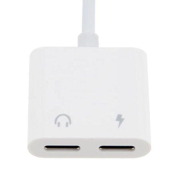 Adaptateur Type-C vers Type-C 2 en 1, charge rapide et audio – 2 in 1 Type-C Headphone Audio&Charge Adapter Digital Decoding JBC038