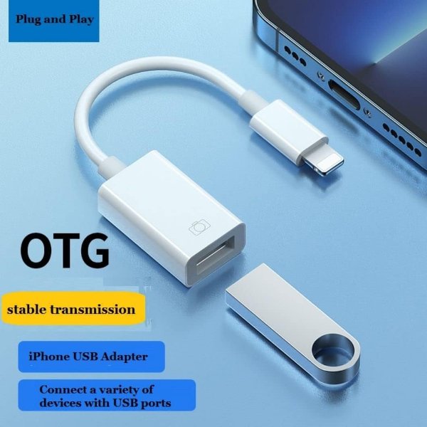 Adaptateur Lightning vers USB pour appareil photo – Lightning to USB Camera Adapter GL-118